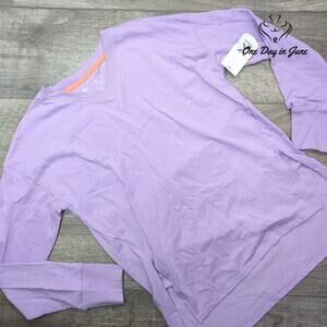 Xersion Long Sleeve V Neck Top Size XL